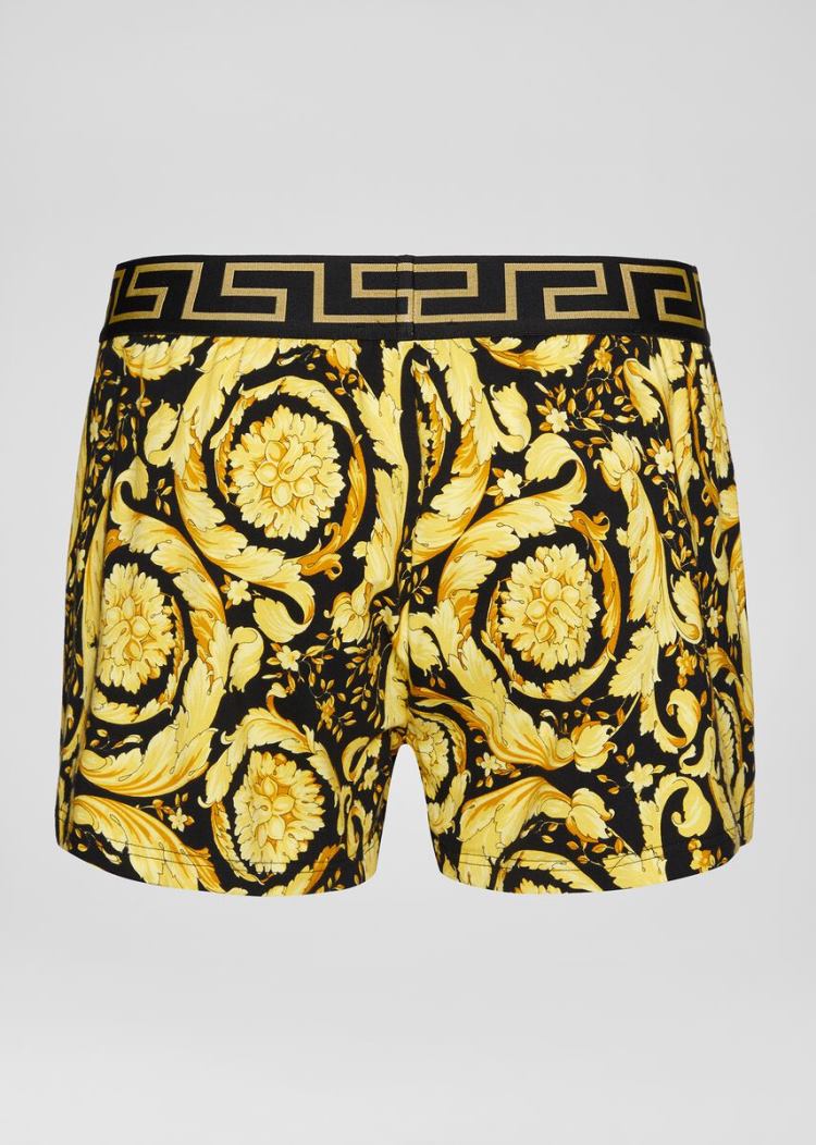 Versace Barocco Print Boxers εσωρουχα ανδρικα Πολύχρωμο | 9G3S65Z