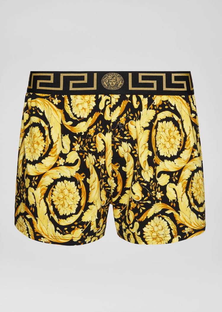 Versace Barocco Print Boxers εσωρουχα ανδρικα Πολύχρωμο | 9G3S65Z