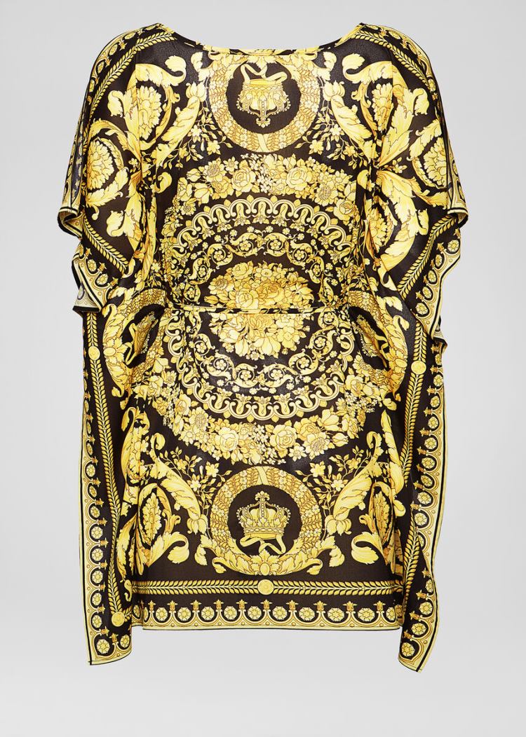 Versace Barocco Print Cover Up μαγιό γυναικεια Πολύχρωμο | MVRHNET