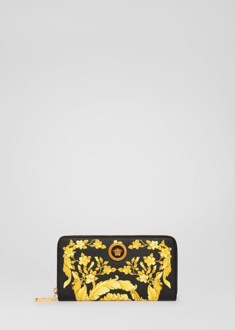 Versace Barocco Print SS\'92 Wallet πορτοφολια γυναικεια Πολύχρωμο | X7UYGQ3