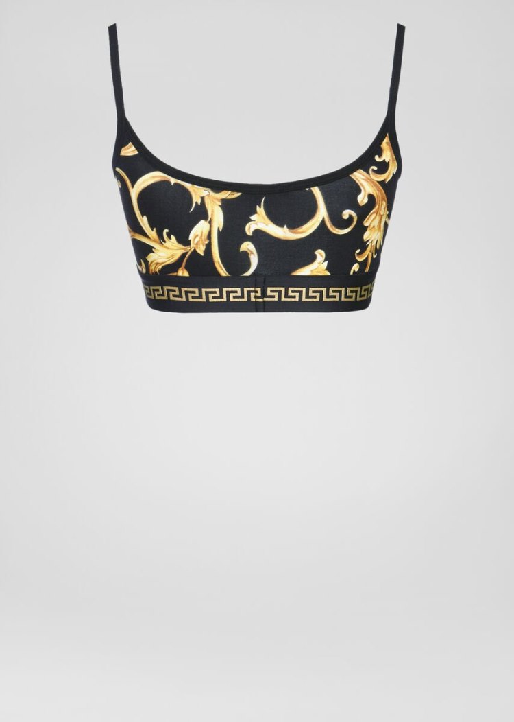 Versace Barocco Print Sports Bra αθλητικα σουτιεν γυναικεια Πολύχρωμο | 4WSZN9H