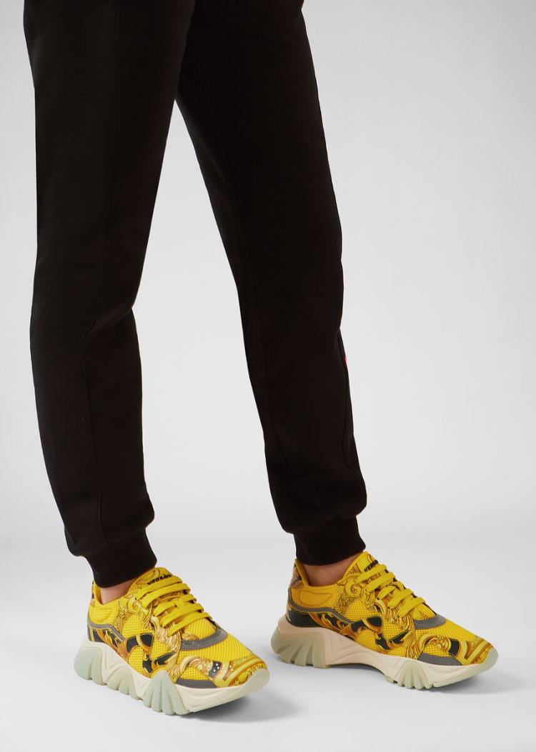 Versace Barocco Print Squalo Trainers αθλητικα γυναικεια Πολύχρωμο | P5VTWXI