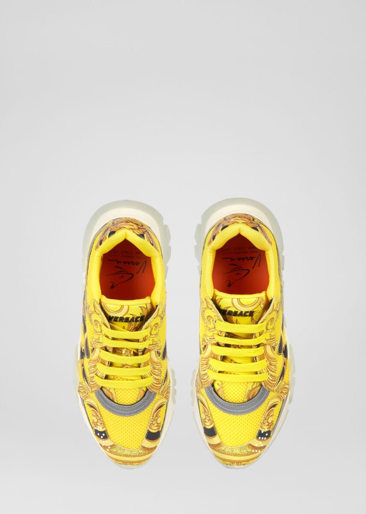 Versace Barocco Print Squalo Trainers αθλητικα γυναικεια Πολύχρωμο | P5VTWXI