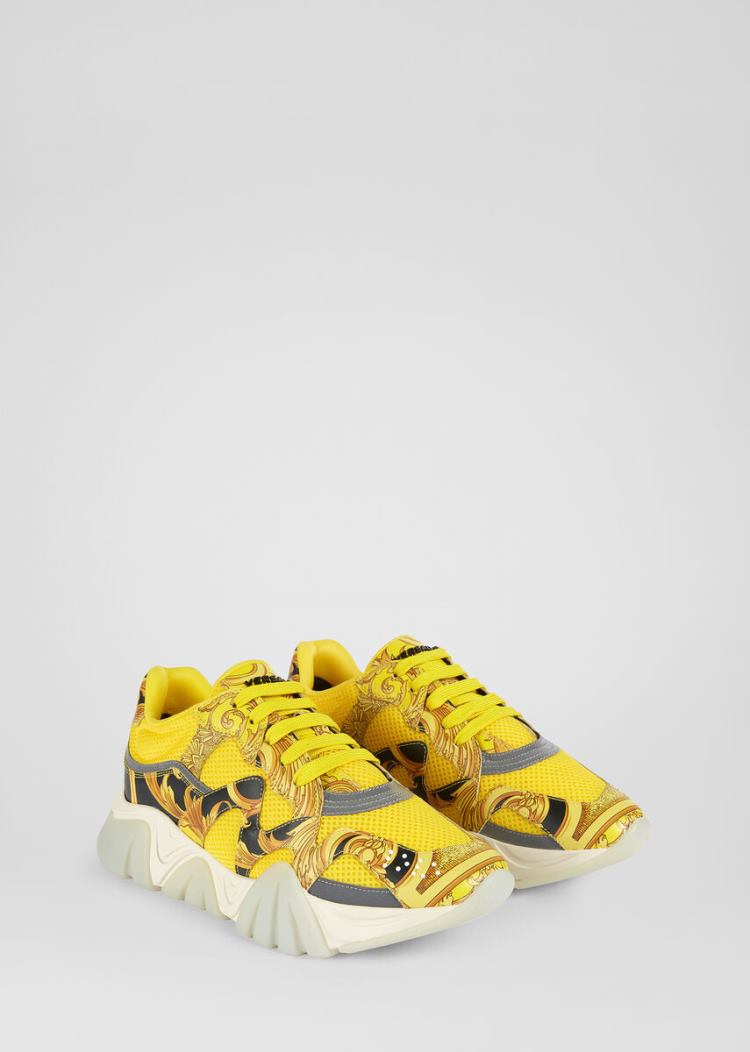 Versace Barocco Print Squalo Trainers αθλητικα γυναικεια Πολύχρωμο | P5VTWXI