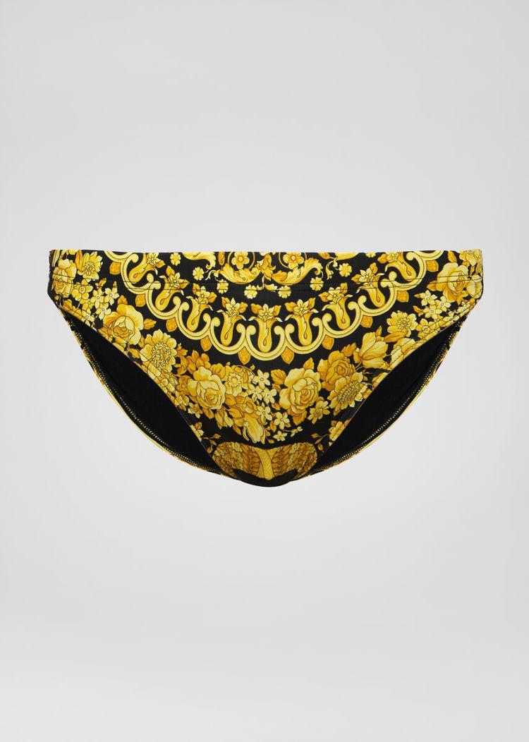 Versace Barocco Print Swim Briefs μαγιό ανδρικα Πολύχρωμο | RSVMOV6