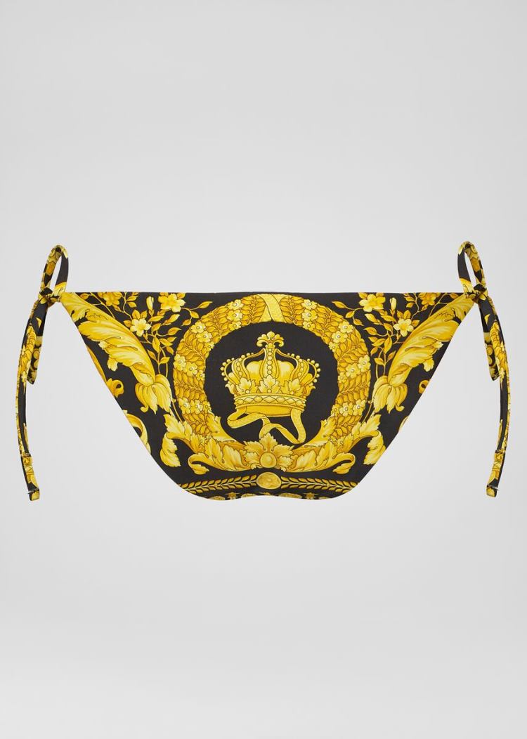 Versace Barocco Print Μπικίνι Bottoms μαγιό γυναικεια Πολύχρωμο | 4WN004P