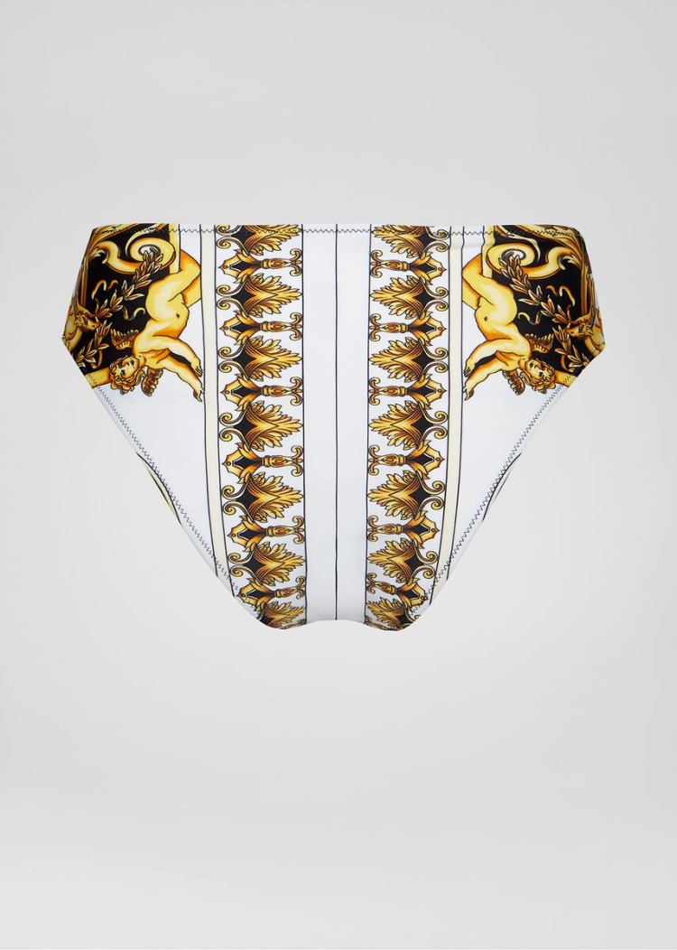 Versace Barocco Print Μπικίνι Bottoms μαγιό γυναικεια Πολύχρωμο | ZJMA3MS