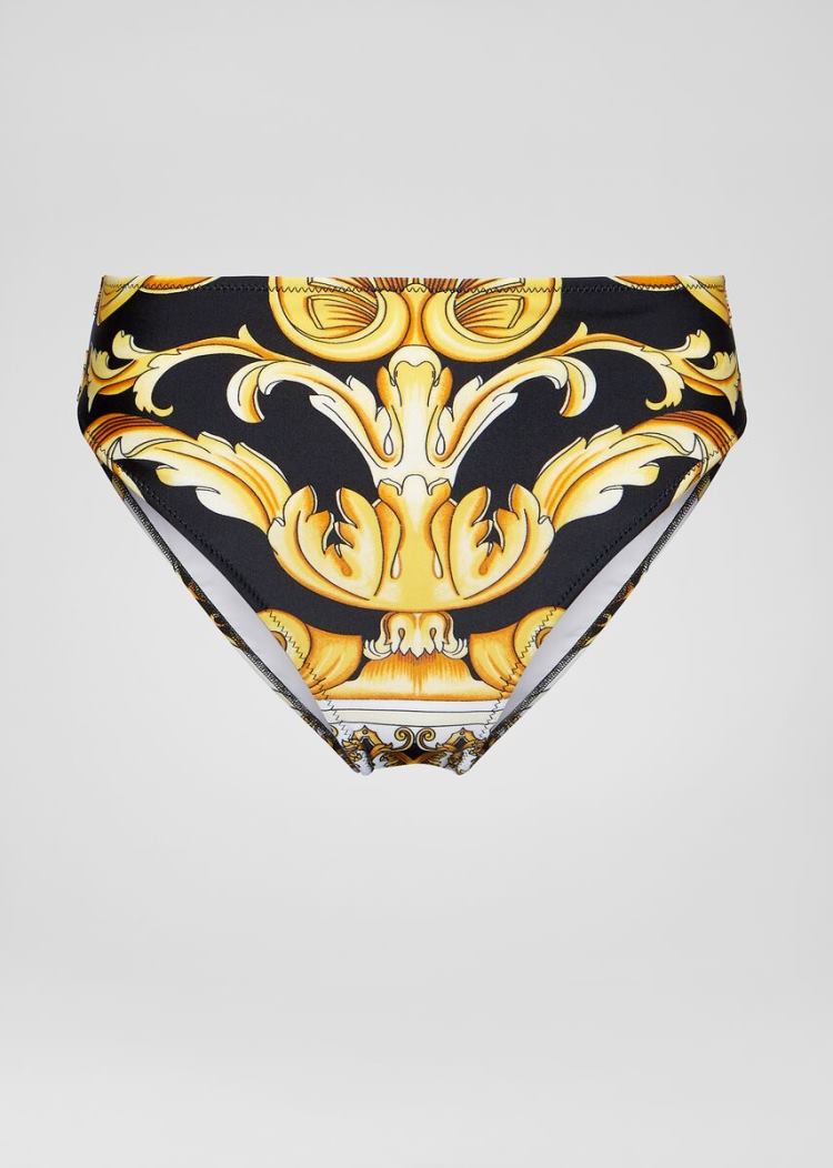 Versace Barocco Print Μπικίνι Bottoms μαγιό γυναικεια Πολύχρωμο | ZJMA3MS