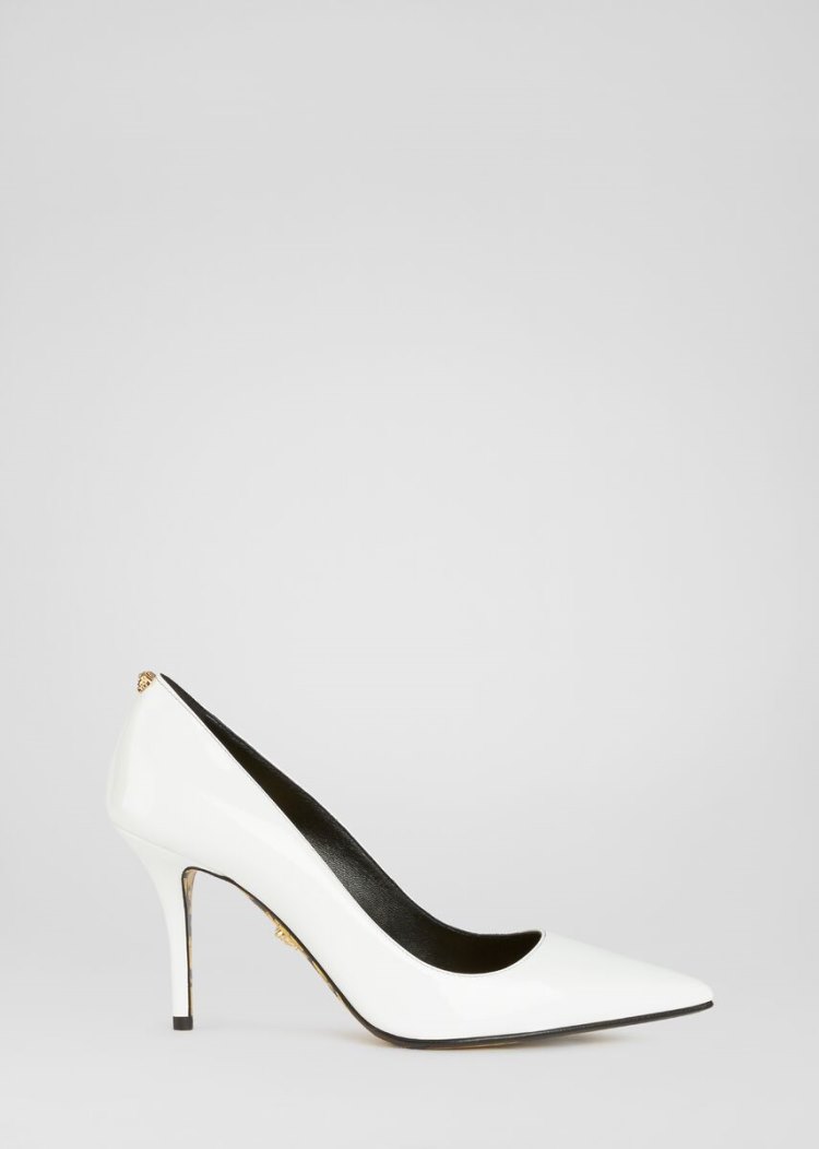 Versace Barocco Pumps γοβεσ γυναικεια ασπρα | XLUY1HJ