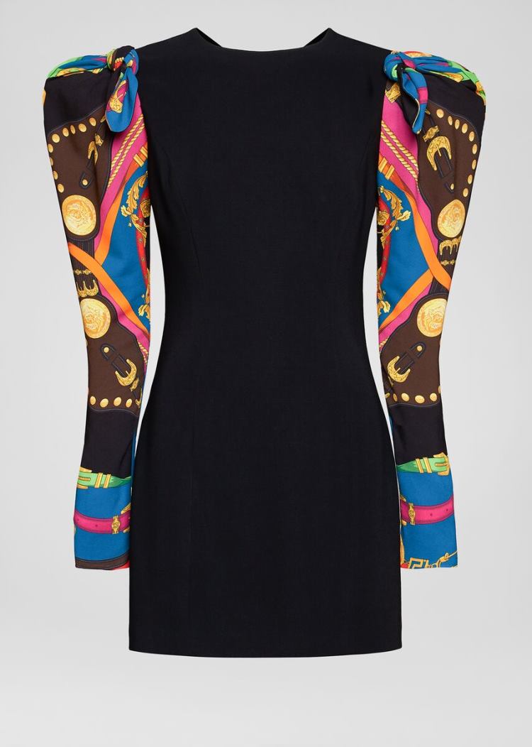 Versace Barocco Rodeo Print Accent φορεμα φορεμα γυναικεια Πολύχρωμο | ILRWYWR