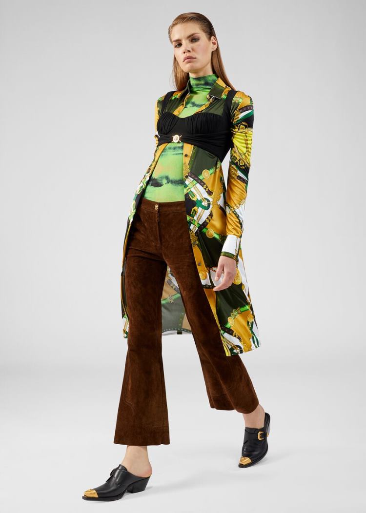 Versace Barocco Rodeo Print Shirt φορεμα φορεμα γυναικεια Πολύχρωμο | ZGMHTFA