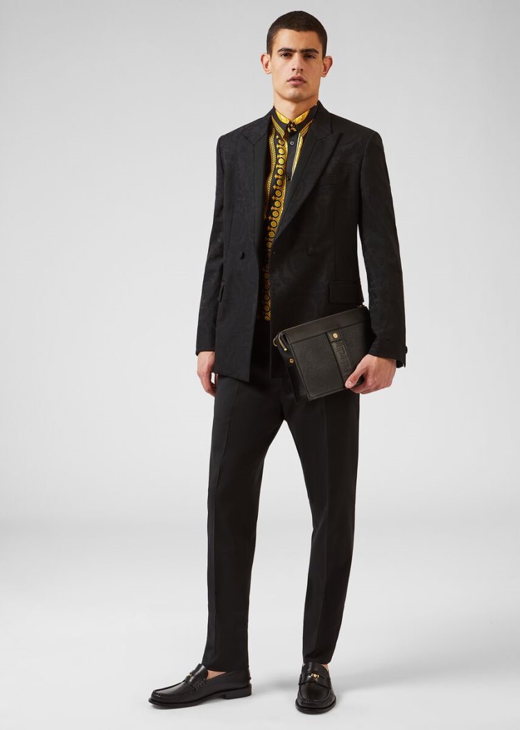 Versace Barocco SS'91 Silk Shirt πουκαμισα ανδρικα Πολύχρωμο | VRKHFEV