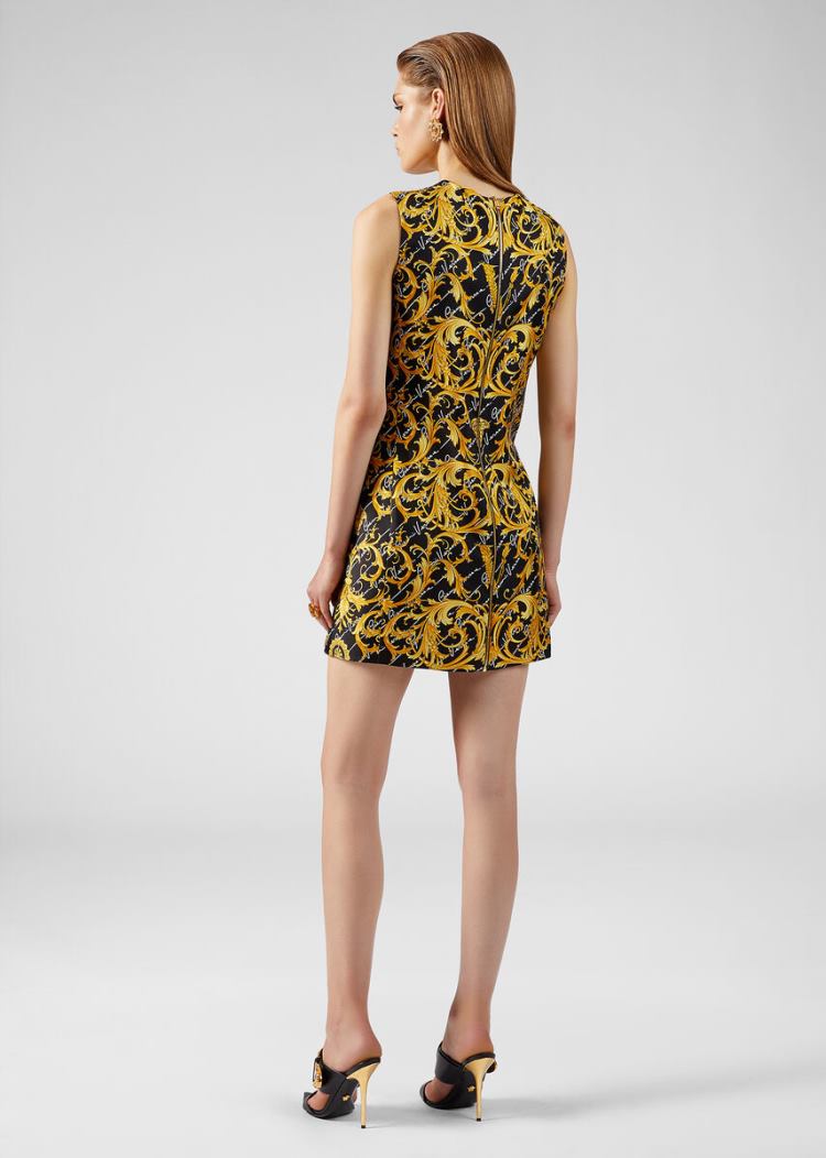 Versace Barocco Signature Shift φορεμα φορεμα γυναικεια Πολύχρωμο | AEJ1ZJV