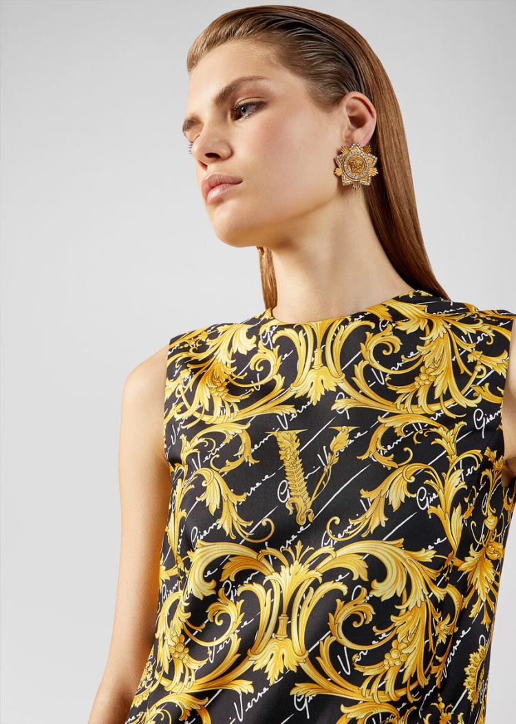 Versace Barocco Signature Shift φορεμα φορεμα γυναικεια Πολύχρωμο | AEJ1ZJV