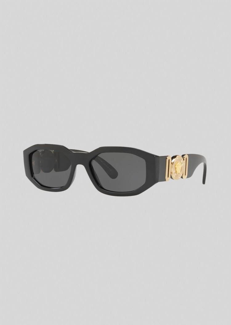 Versace Black Medusa Biggie γυαλια ηλιου ανδρικα μαυρα | N47N0W2