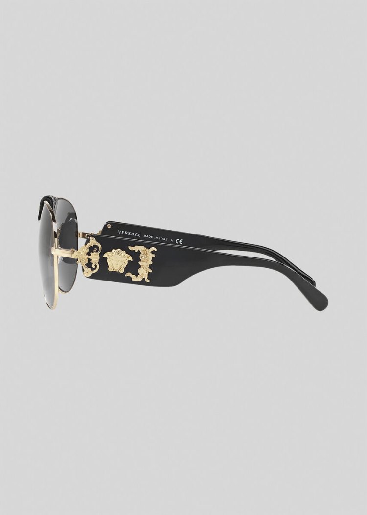Versace Black Medusa γυαλια ηλιου ανδρικα μαυρα | BOIG3E3