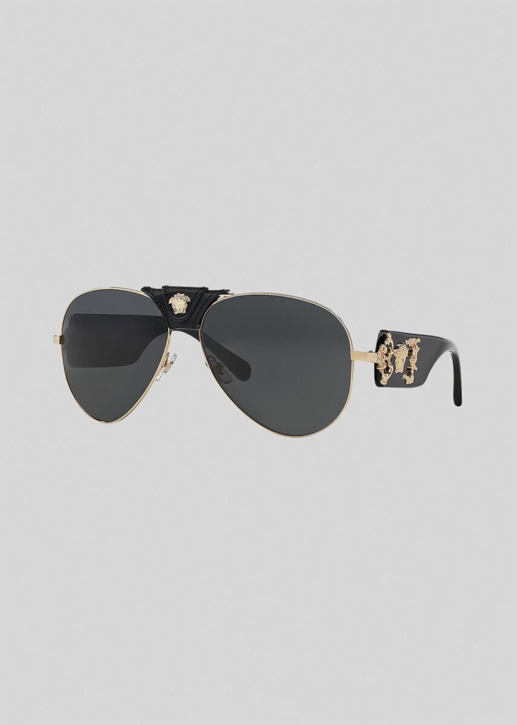 Versace Black Medusa γυαλια ηλιου ανδρικα μαυρα | BOIG3E3