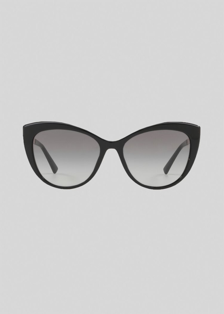 Versace Black Medusina Cat Eye γυαλια ηλιου γυναικεια μαυρα | JTQ6PBY