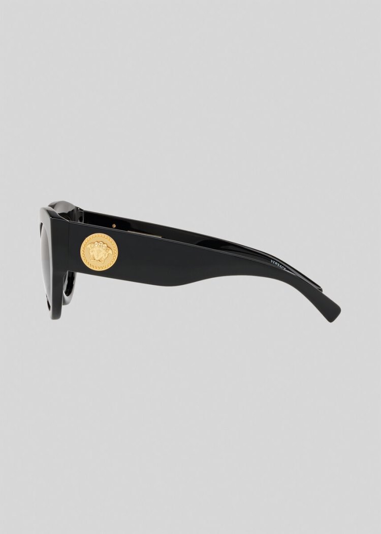 Versace Black Tribute γυαλια ηλιου γυναικεια μαυρα | 1KK7BH1
