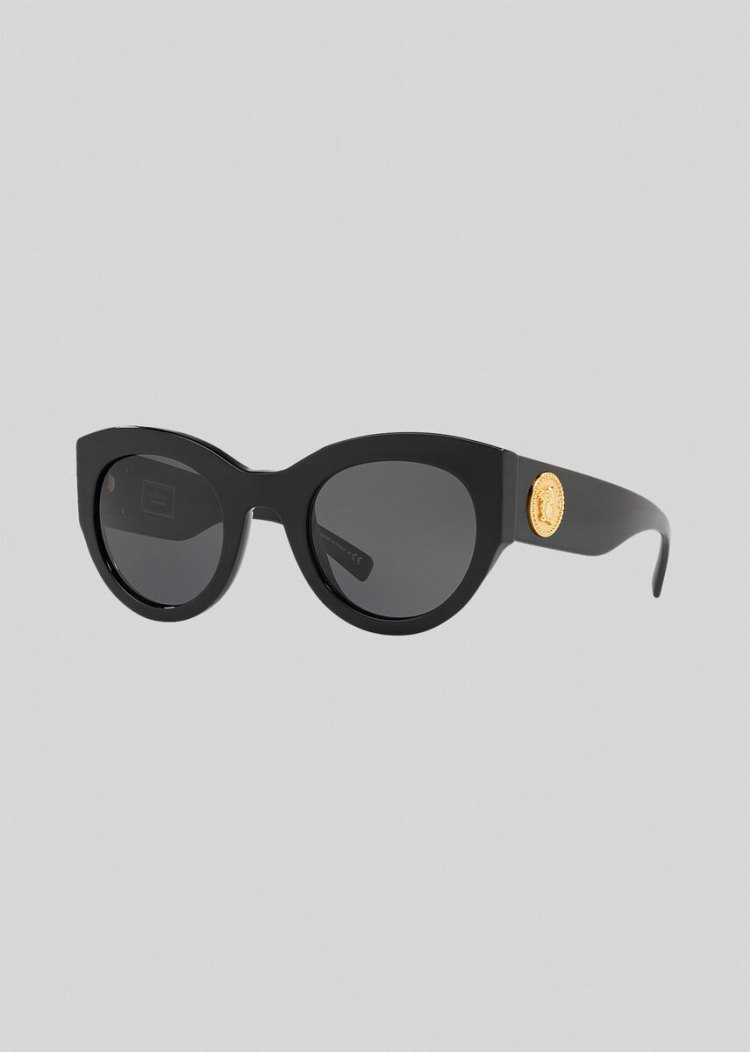Versace Black Tribute γυαλια ηλιου γυναικεια μαυρα | 1KK7BH1