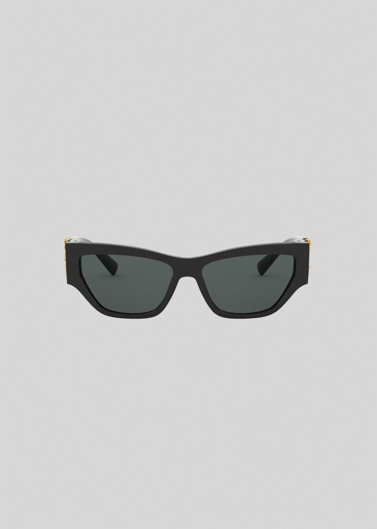 Versace Black Virtus Cat-Eye γυαλια ηλιου γυναικεια μαυρα | 2MUO9U2