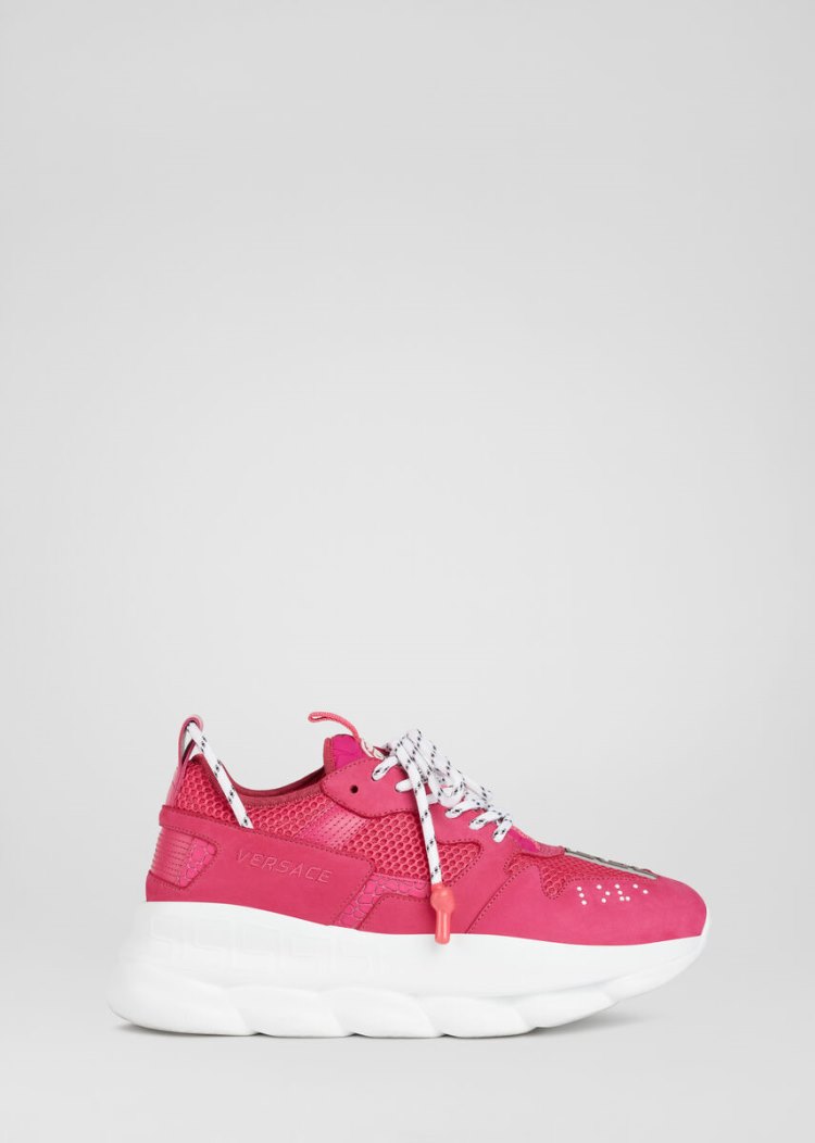 Versace Chain Reaction 2 Sneakers αθλητικα ανδρικα ροζ | PHOXIE5