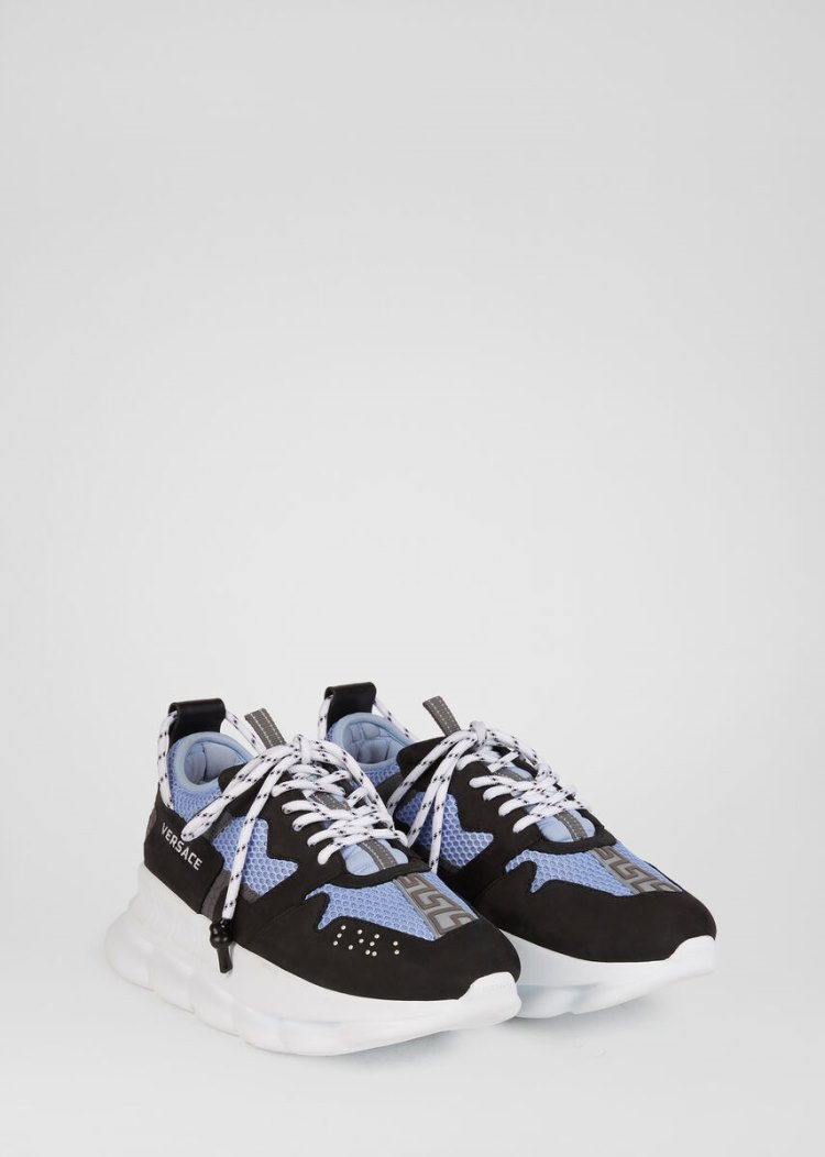 Versace Chain Reaction 2 Sneakers αθλητικα ανδρικα μπλε | T3BJYJF