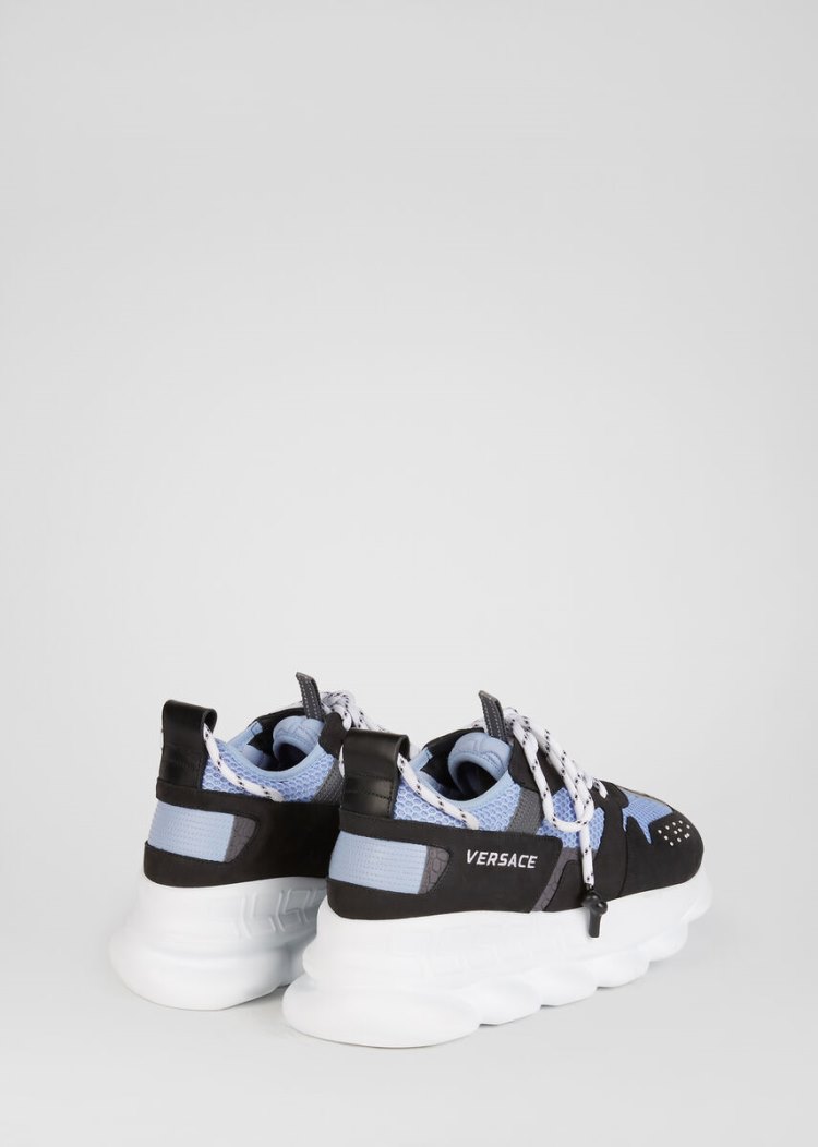 Versace Chain Reaction 2 Sneakers αθλητικα ανδρικα μπλε | T3BJYJF