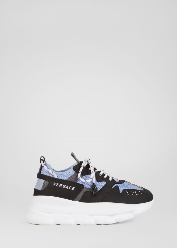 Versace Chain Reaction 2 Sneakers αθλητικα ανδρικα μπλε | T3BJYJF