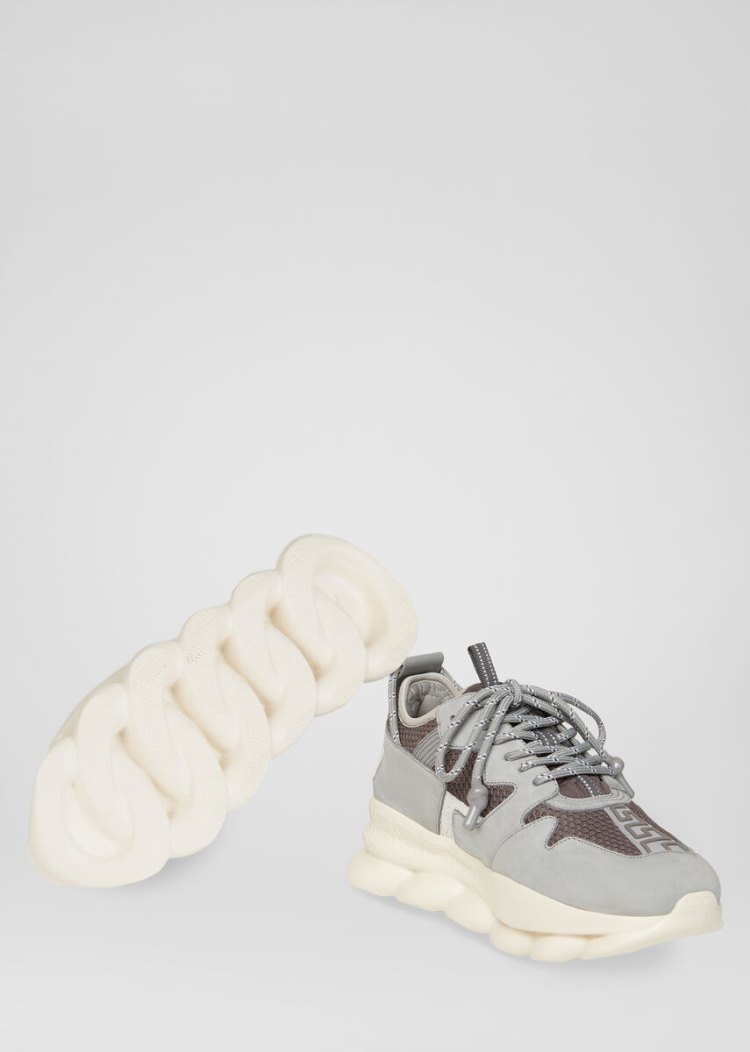Versace Chain Reaction 2 Sneakers αθλητικα ανδρικα γκρι | Z2LBED0