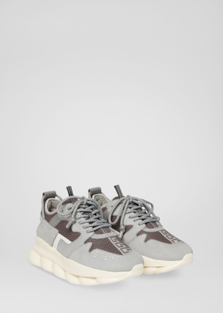 Versace Chain Reaction 2 Sneakers αθλητικα ανδρικα γκρι | Z2LBED0