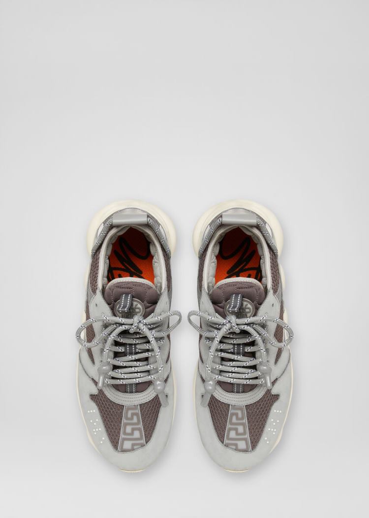 Versace Chain Reaction 2 Sneakers αθλητικα ανδρικα γκρι | Z2LBED0