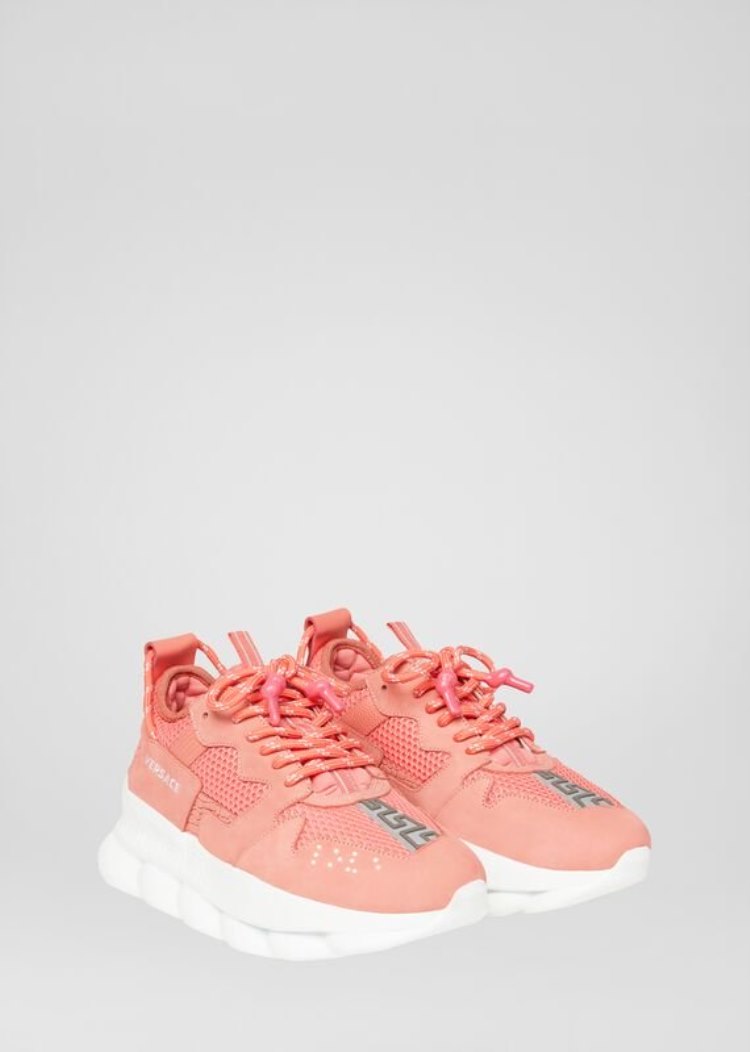 Versace Chain Reaction 2 Trainers αθλητικα γυναικεια ροζ | 04EEUON