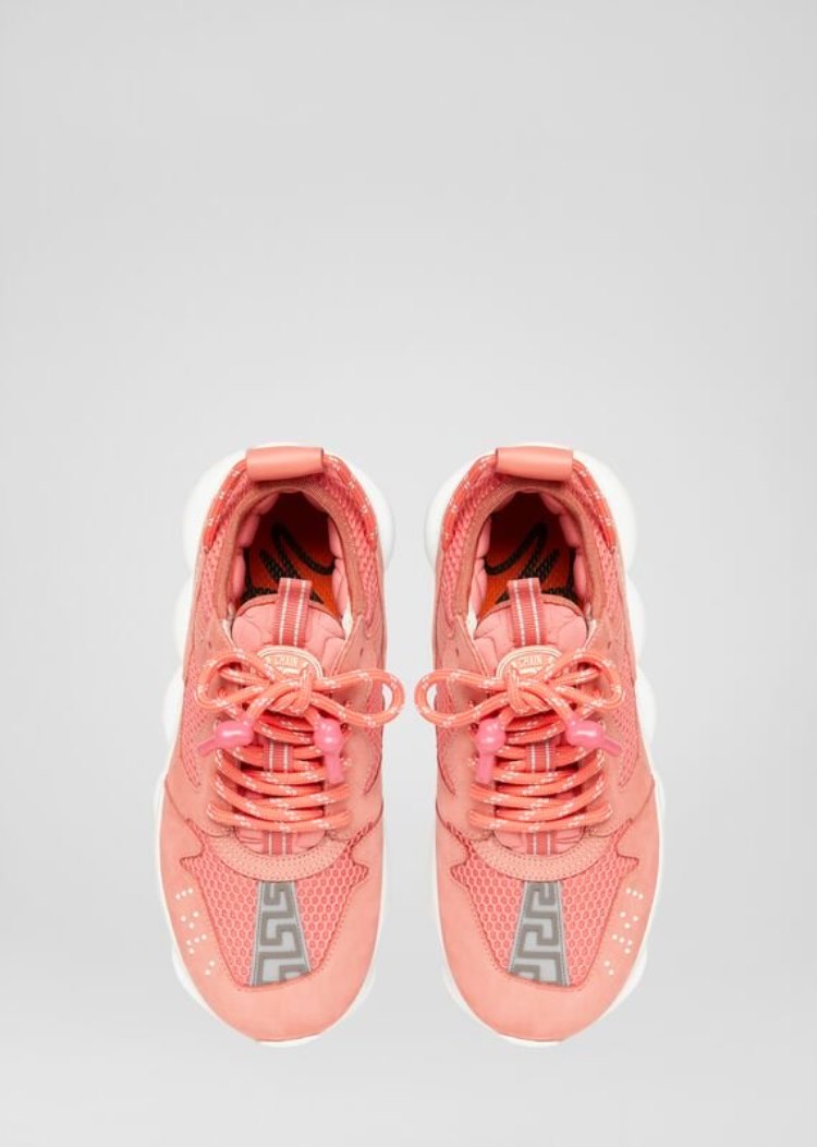 Versace Chain Reaction 2 Trainers αθλητικα γυναικεια ροζ | 04EEUON