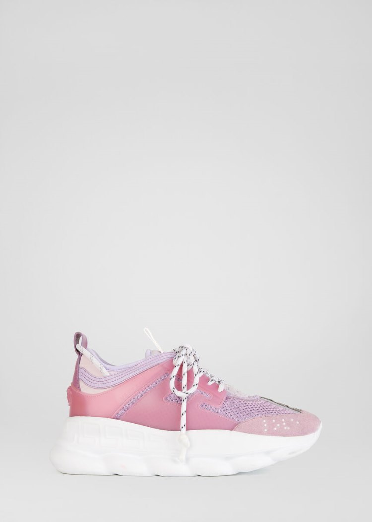Versace Chain Reaction Trainers αθλητικα γυναικεια μωβ | 0XSBOPF