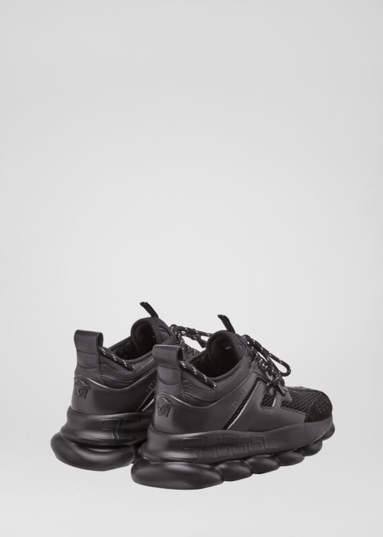 Versace Chain Reaction Trainers αθλητικα γυναικεια μαυρα | 4T0PT7Y