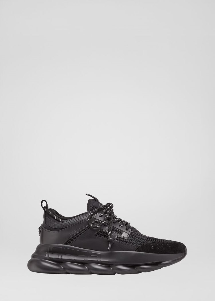 Versace Chain Reaction Trainers αθλητικα γυναικεια μαυρα | 4T0PT7Y