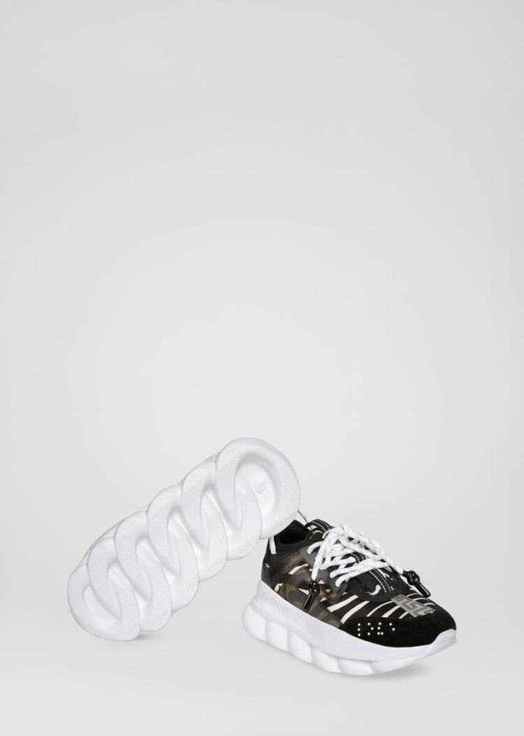 Versace Chain Reaction Trainers αθλητικα γυναικεια μαυρα | 9GD59G6