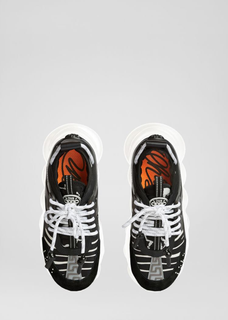 Versace Chain Reaction Trainers αθλητικα γυναικεια μαυρα | 9GD59G6