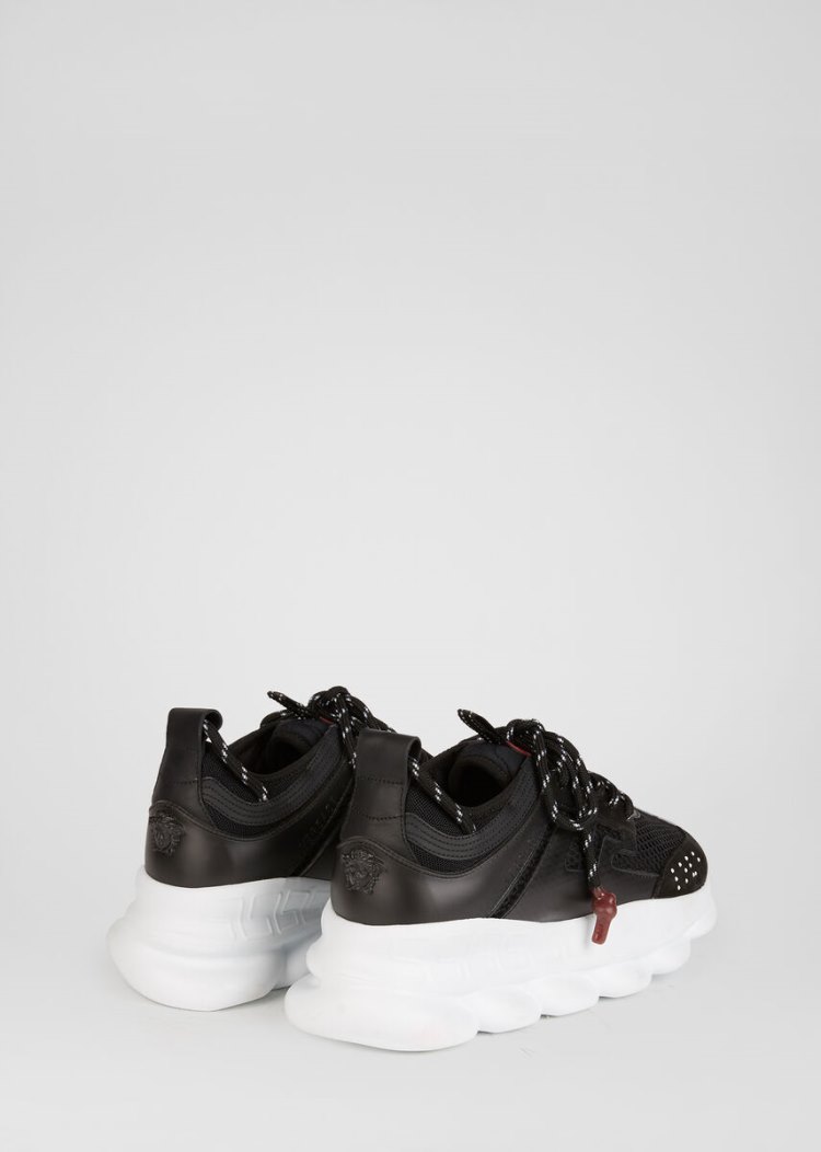 Versace Chain Reaction Trainers αθλητικα ανδρικα μαυρα | CLOXSSQ