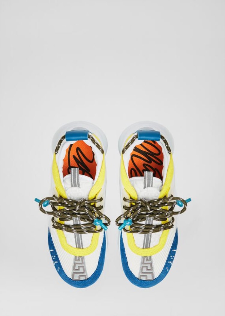 Versace Chain Reaction Trainers αθλητικα γυναικεια ασπρα | CUVQPZL