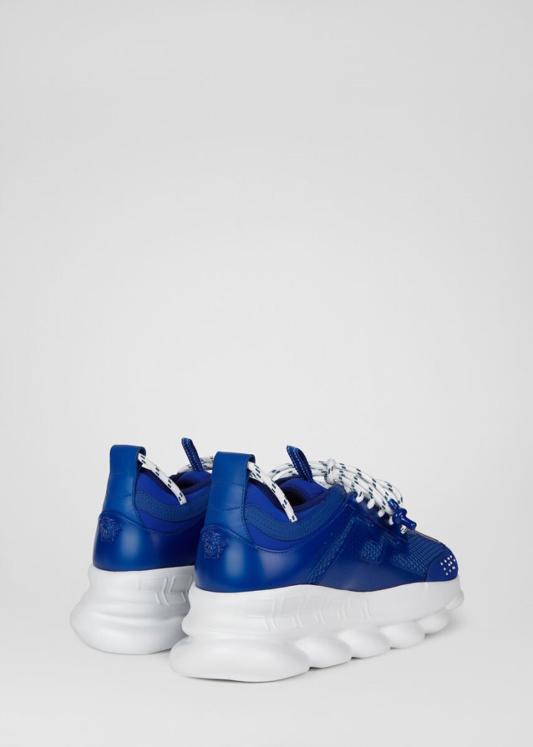 Versace Chain Reaction Trainers αθλητικα ανδρικα μπλε | RTC1KMI