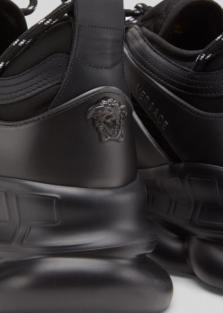 Versace Chain Reaction Trainers αθλητικα ανδρικα μαυρα | TVSS6TM