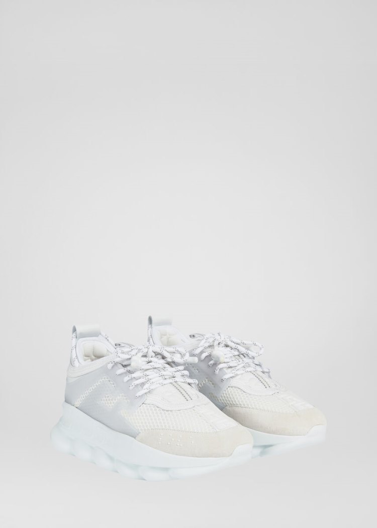 Versace Chain Reaction Trainers αθλητικα γυναικεια ασπρα | YDINV0M