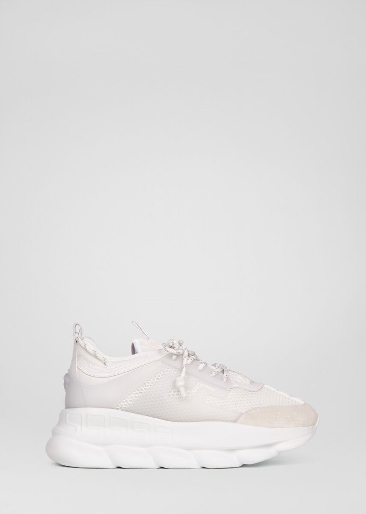 Versace Chain Reaction Trainers αθλητικα ανδρικα ασπρα | ZYGWYUD