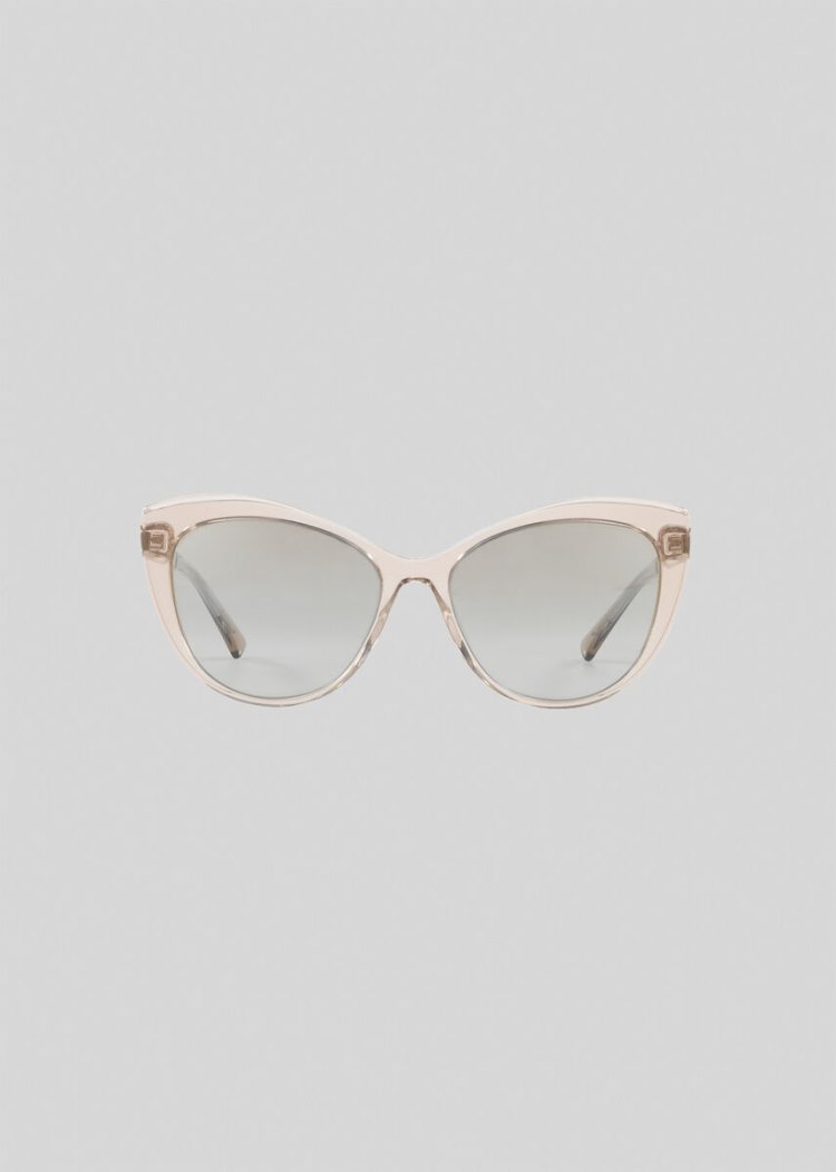 Versace Clear Medusina Cat Eye γυαλια ηλιου γυναικεια Μπεζ | M7ZJW54
