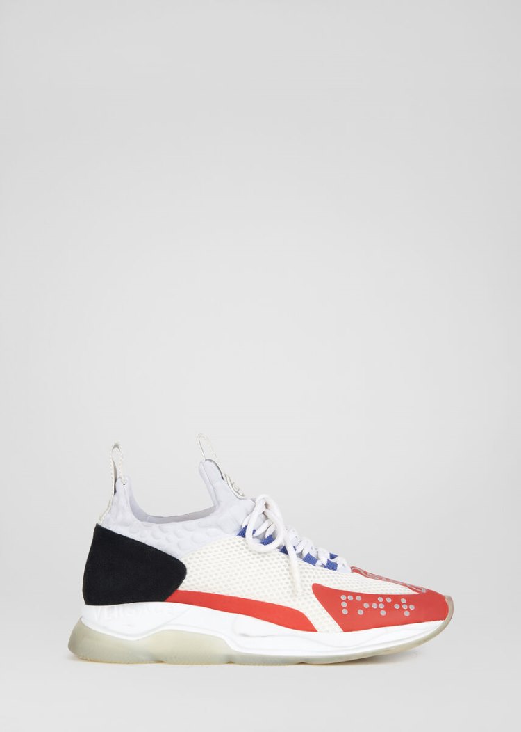 Versace Cross Chainer Trainers αθλητικα ανδρικα ασπρα | 1EDM4RF