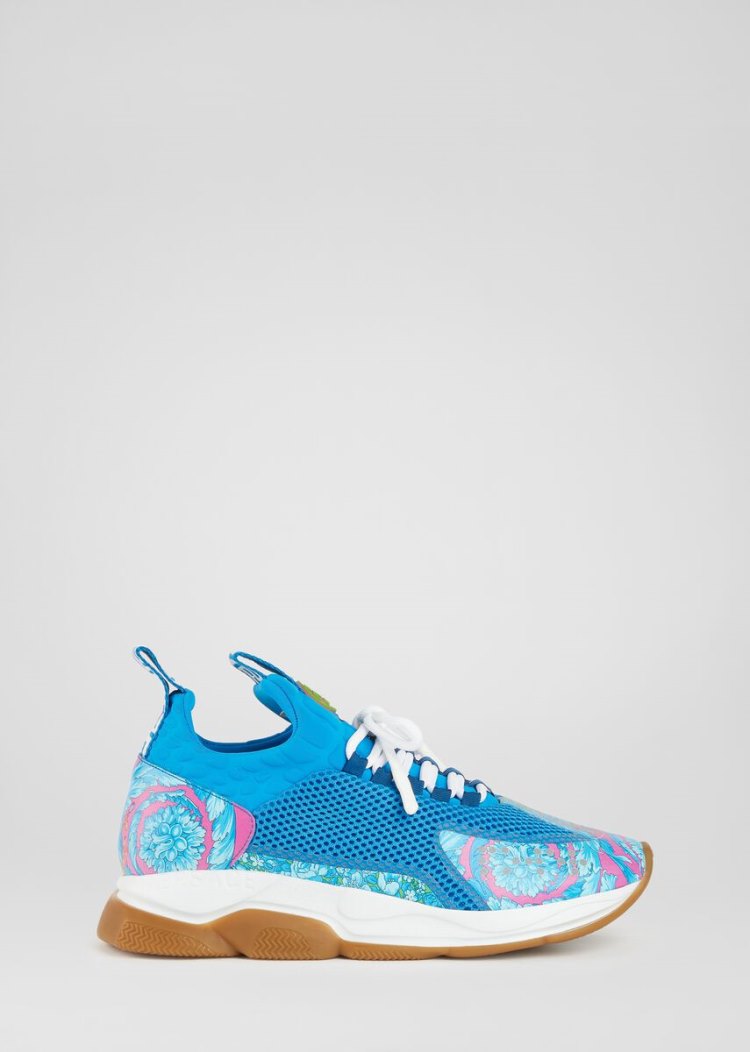 Versace Cross Chainer Trainers αθλητικα ανδρικα μπλε | 2LVWQKD