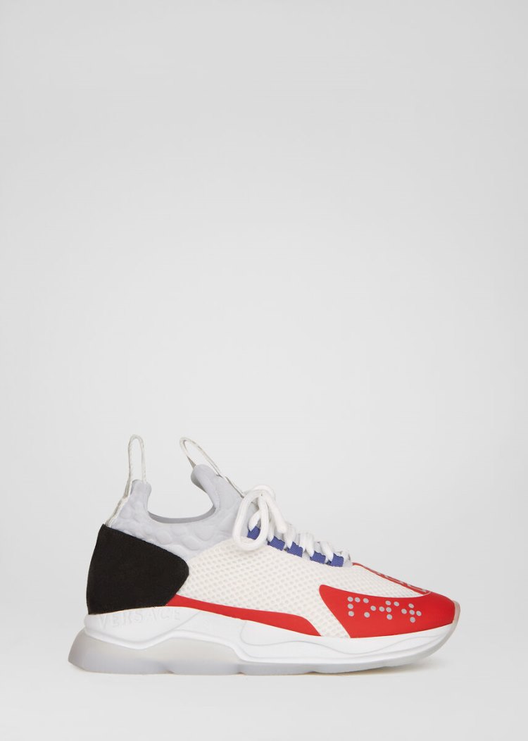Versace Cross Chainer Trainers αθλητικα γυναικεια ασπρα | 34MOIFW