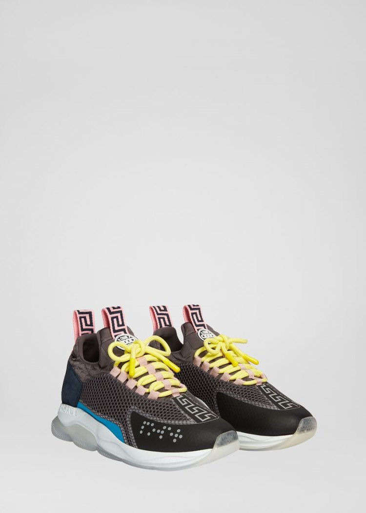 Versace Cross Chainer Trainers αθλητικα γυναικεια γκρι | HRIAO33